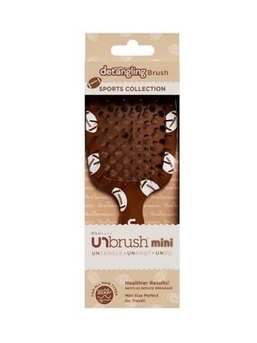 Mini Detangling Brush - Brown (Men Grooming Hair Care)